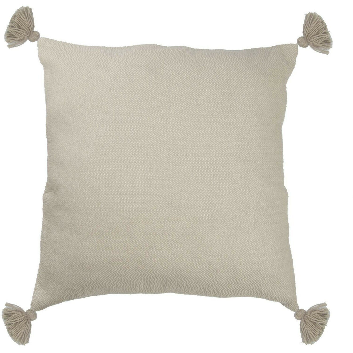 Stockholm - Cushion - Cotton - Light Taupe