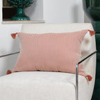 Megeve - Coussin - Coton - Rouge Tomette