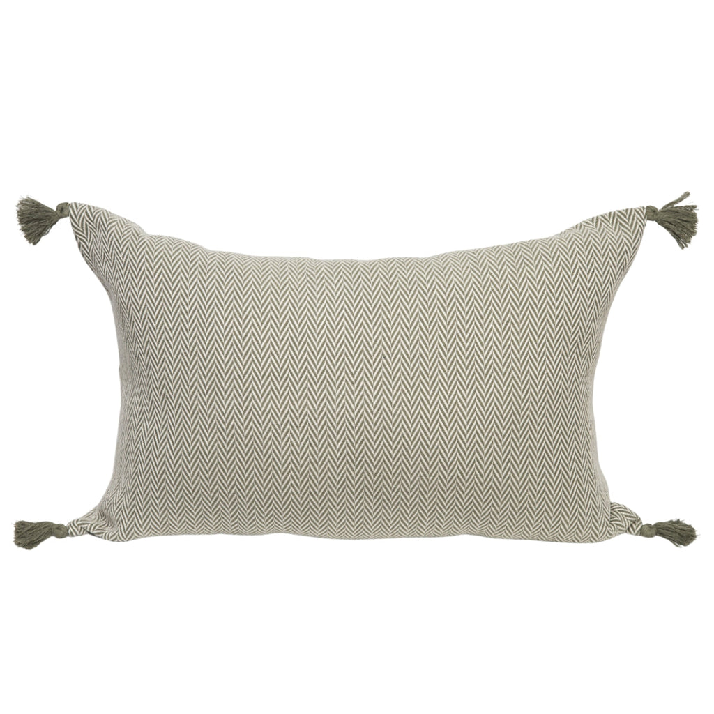 Megeve - Cushion - Cotton - Olive Green
