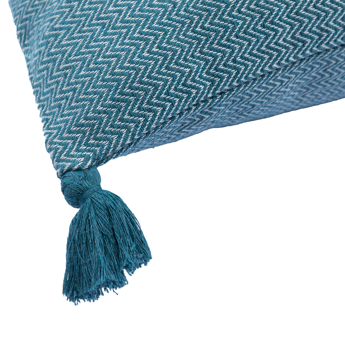 Stockholm - Coussin - Coton - Bleu Pétrole