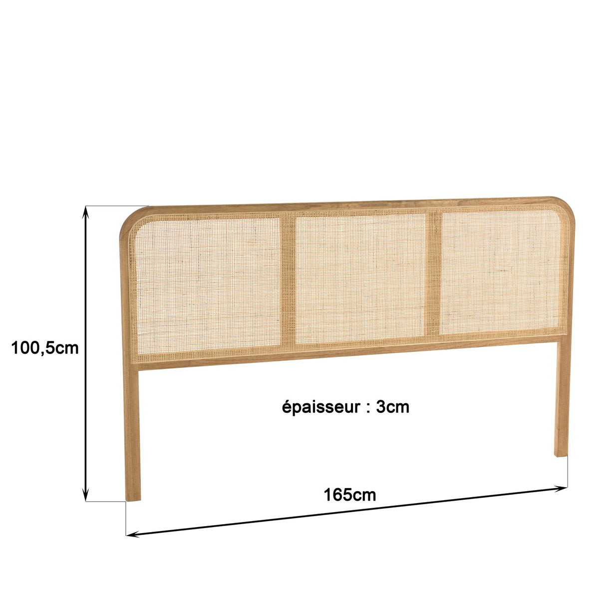 Amy - Cabecero - Madera Clara