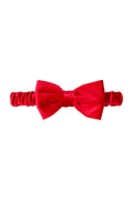 Velvet Headband - Red - Girls
