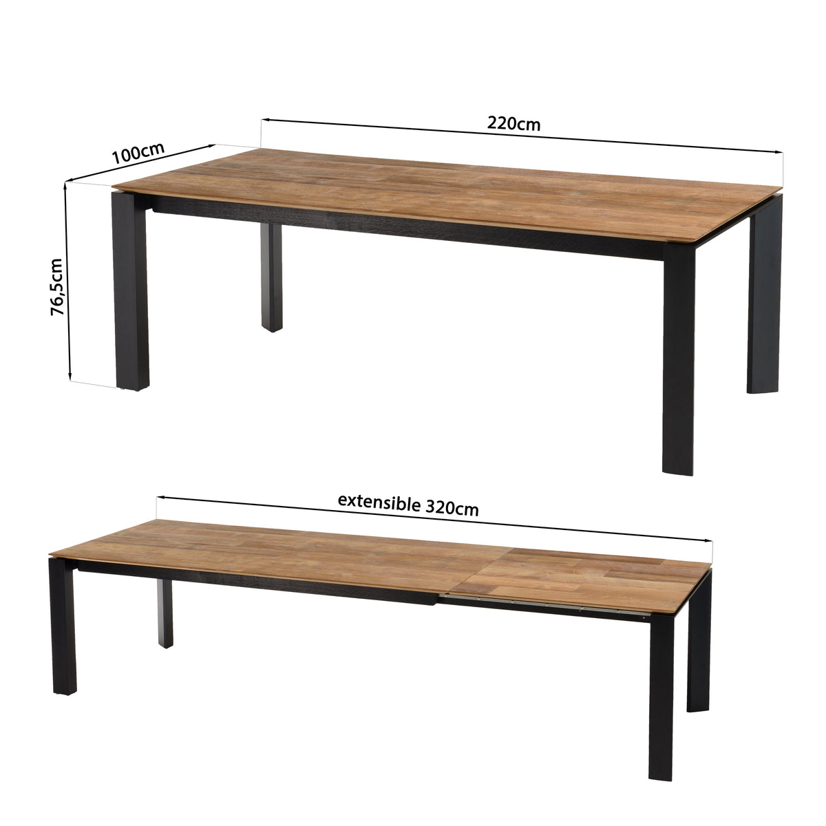 Maxence - Dining Table - Brown