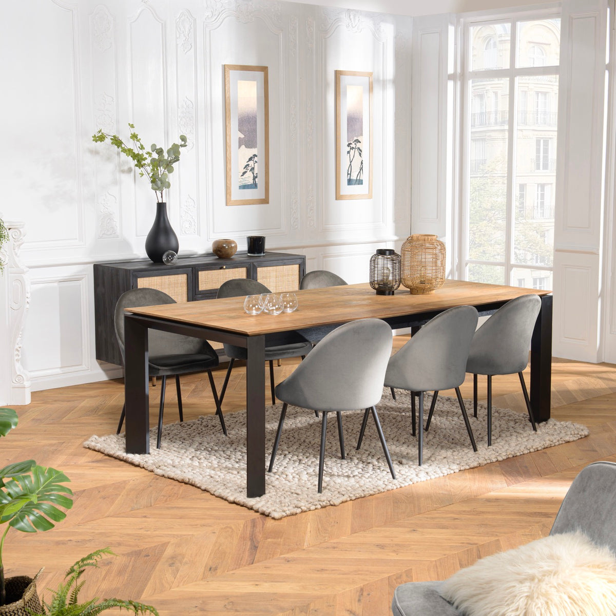 Maxence - Dining Table - Brown