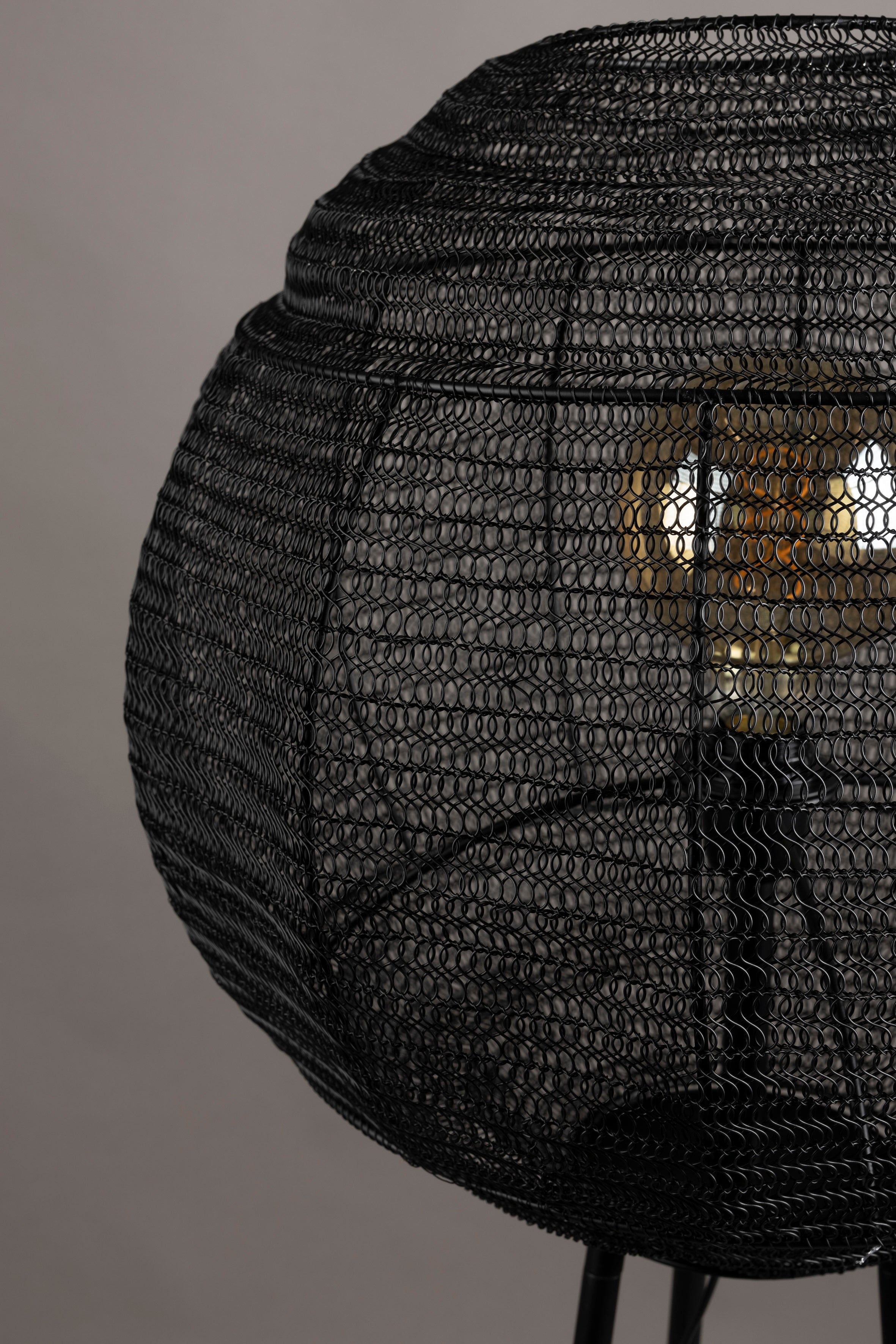 Meezan - Floor lamp - Iron - Black