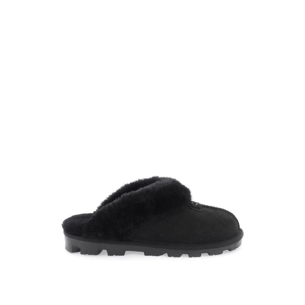 UGG Flirty Slide Sand Mules - Black - Women