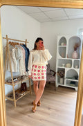 Jupe en crochet Iris