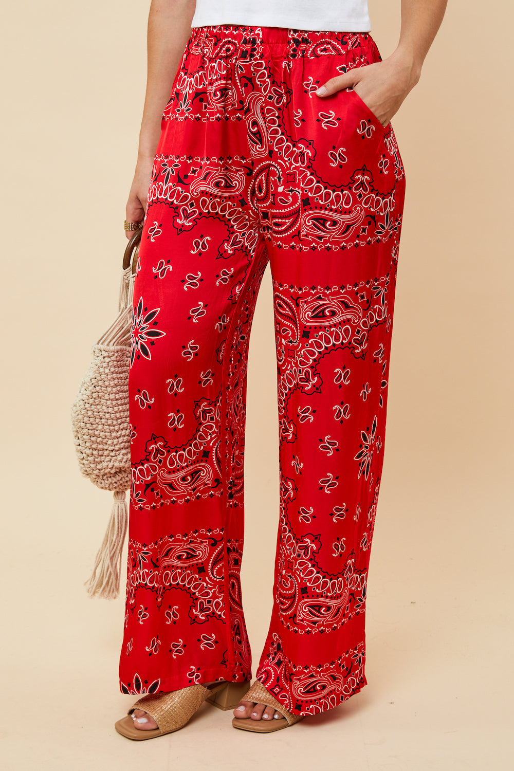 Pantalon - Rouge