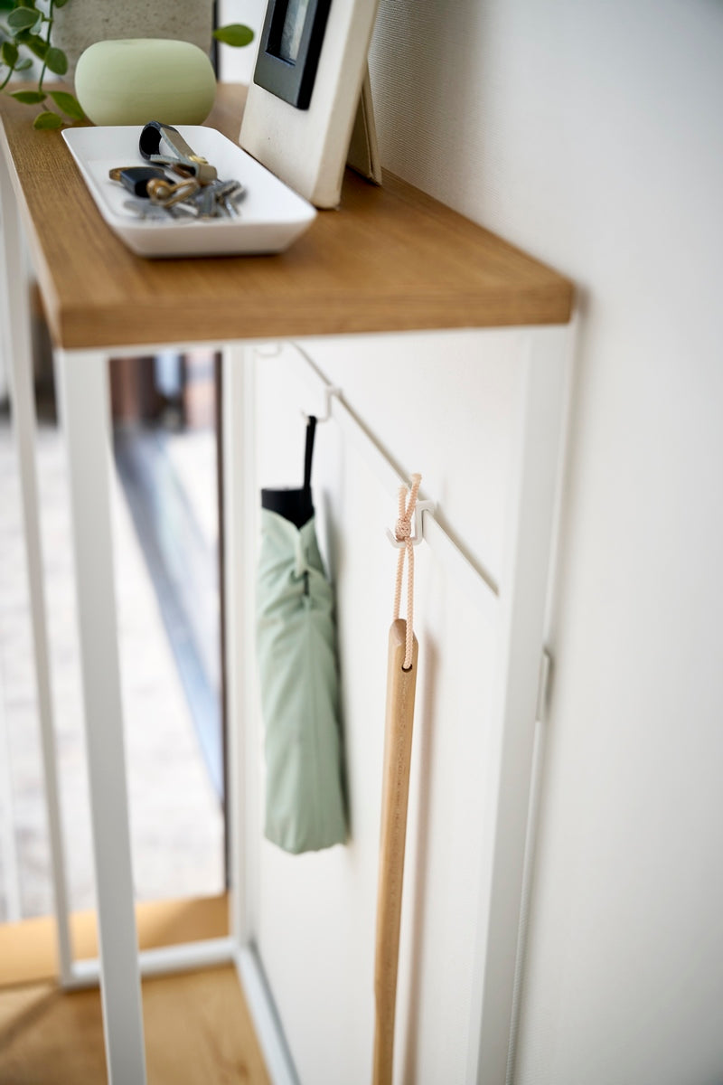 Slim Console Table - Tower - White