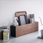 Boîte De Rangement Rin - Noir Et Bois