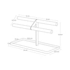 Watch & Accessory Stand - Tosca - White