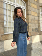 Blouse à carreaux Léon