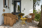 Cuadros Con Flecos - Reciclado - Gabin - Camel