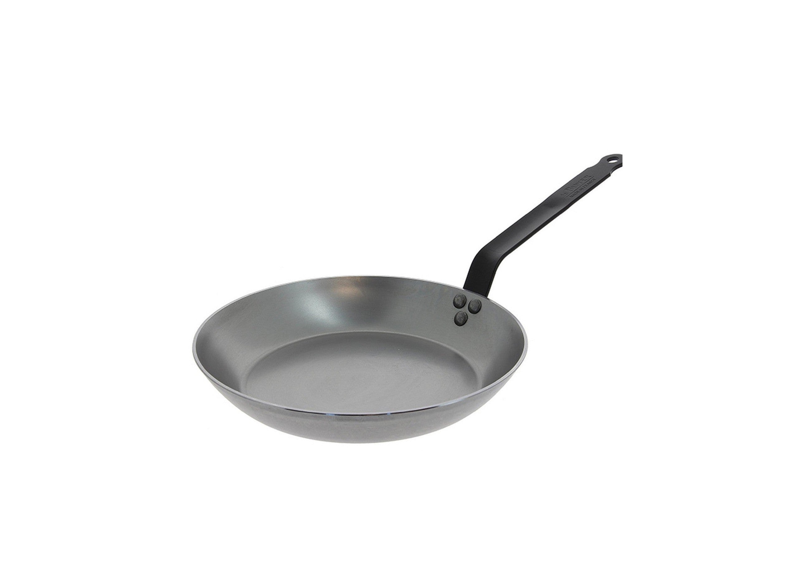 Poêle Ronde Carbone Plus - Queue Haute Température - Ø36cm