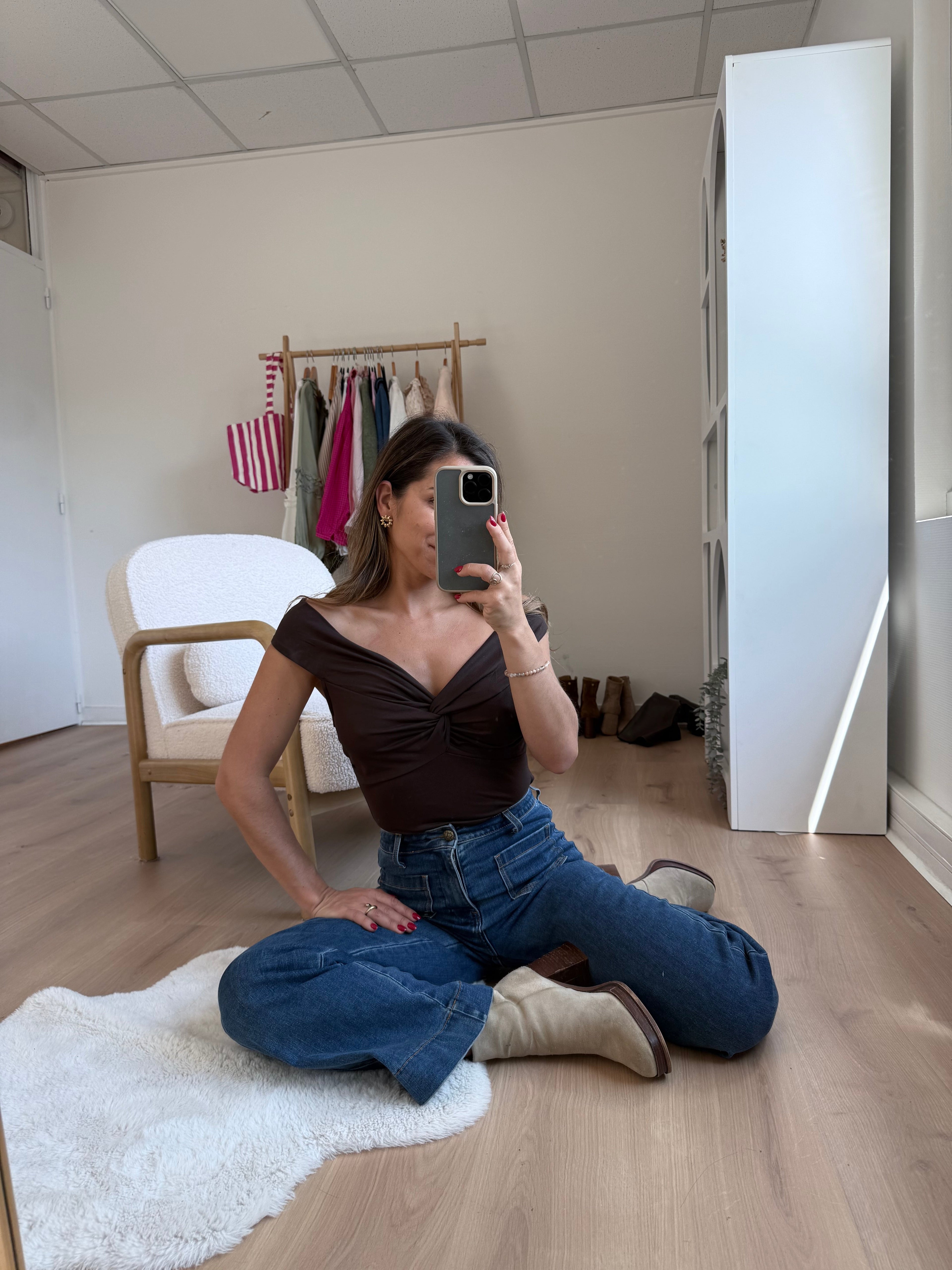 Top Carla Chocolate