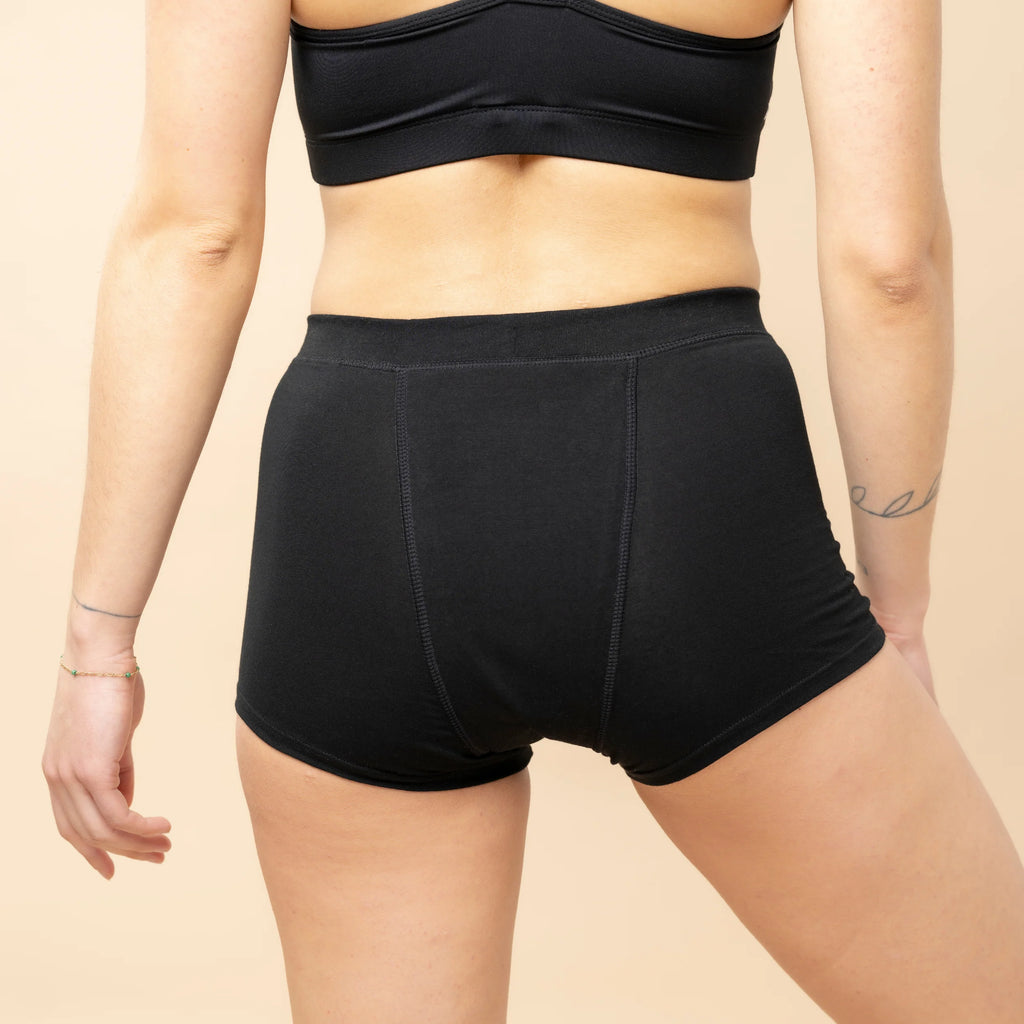 Nil - Shorty menstrual de flujo medio - XS a 3XL