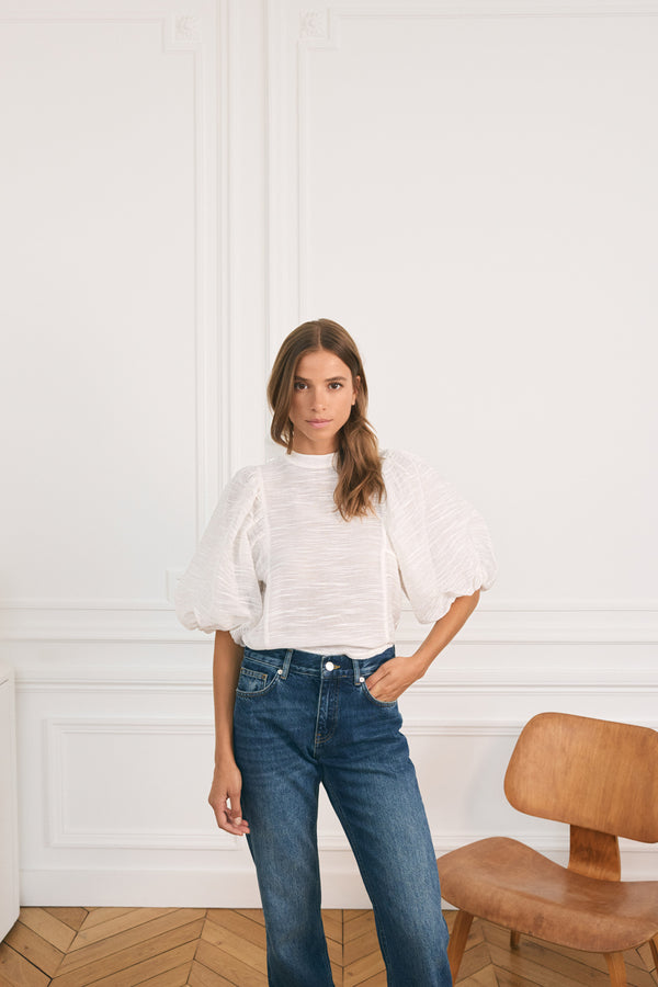 Le Claude Blouse - White