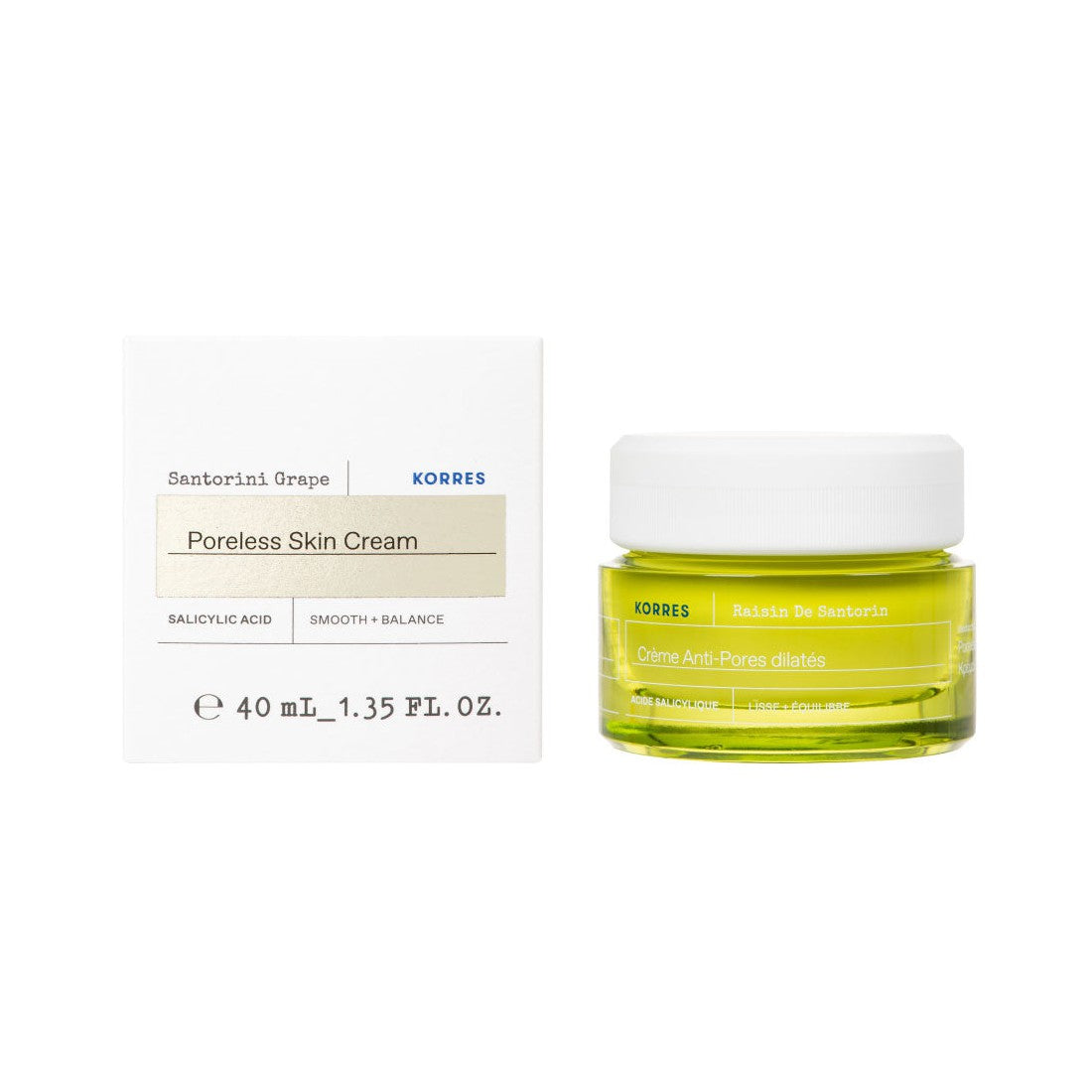 Santorini Grape Cream - Poreless Skin - 40Ml