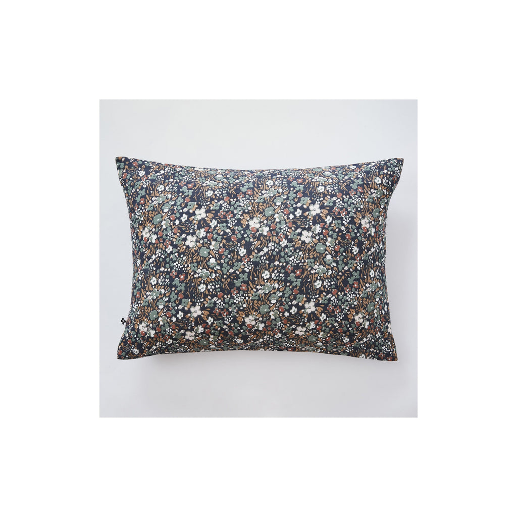 Pillowcase - Cotton Gauze - Nasturtium - Midnight