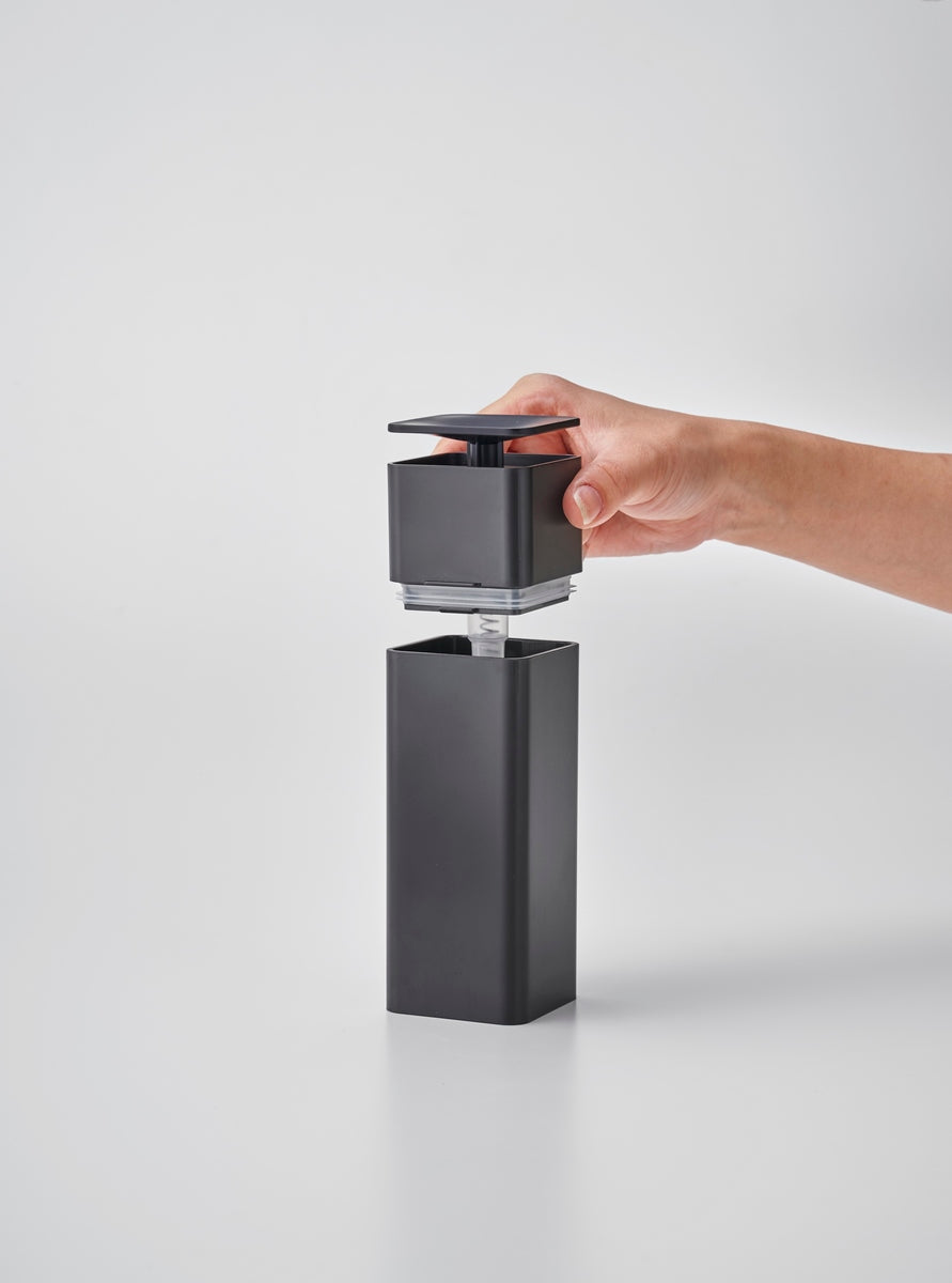 Soap Dispenser with Pump - Tower - Black