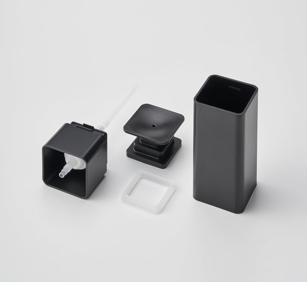 Soap Dispenser with Pump - Tower - Black