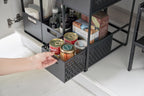2-Tier Storage Baskets - Tower - Black