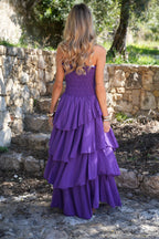 Robe Longue Lizia - Violette