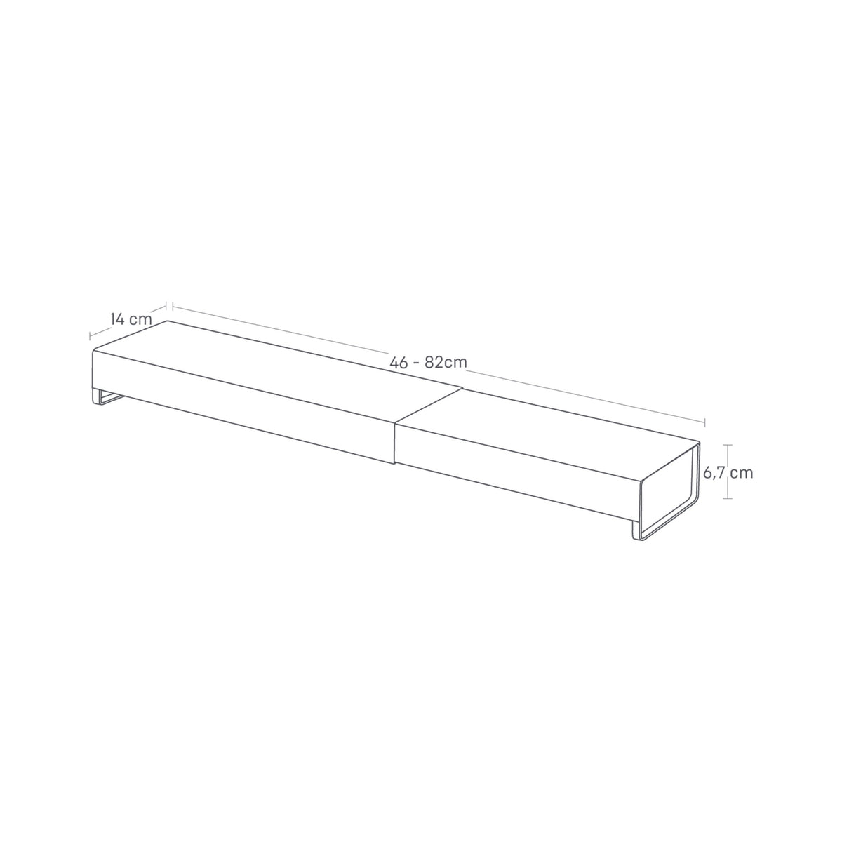 Extendable Vent Cover - Tower - White