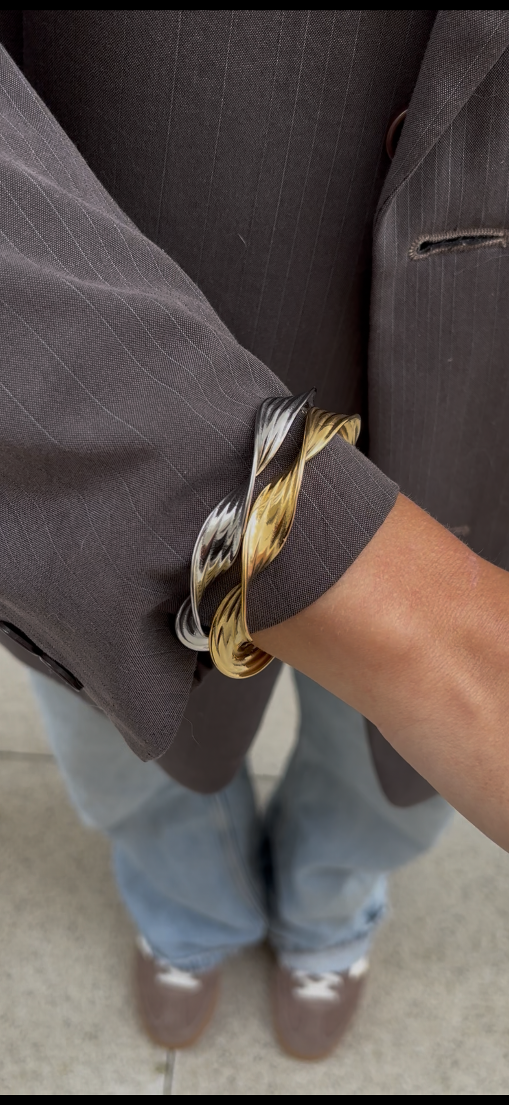 Twisted Bangle Armbånd