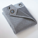 Blackout Curtain + Fleece - Polyester - Bjorn - Titanium