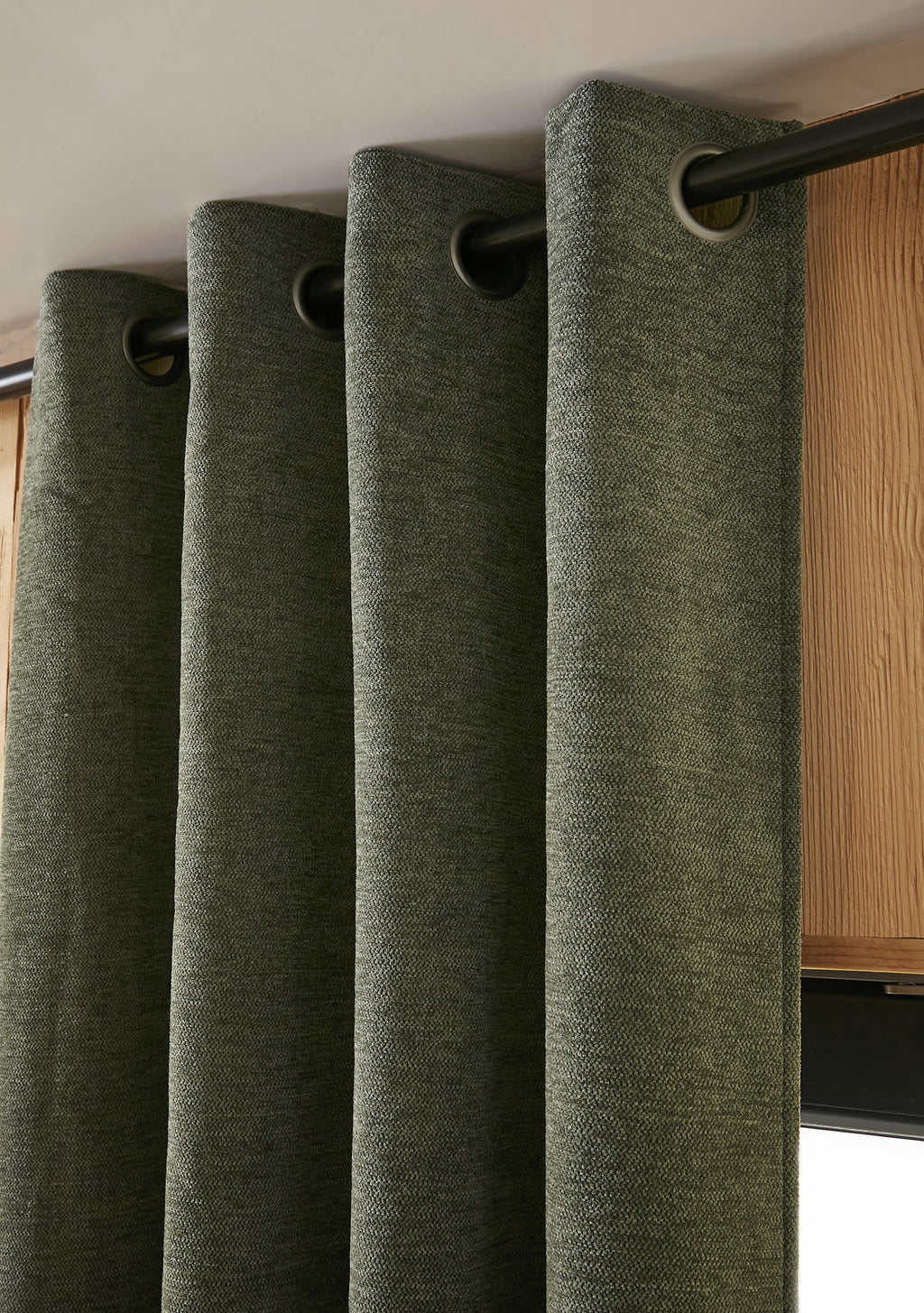 Blackout Curtain + Fleece - Polyester - Bjorn - Rosemary