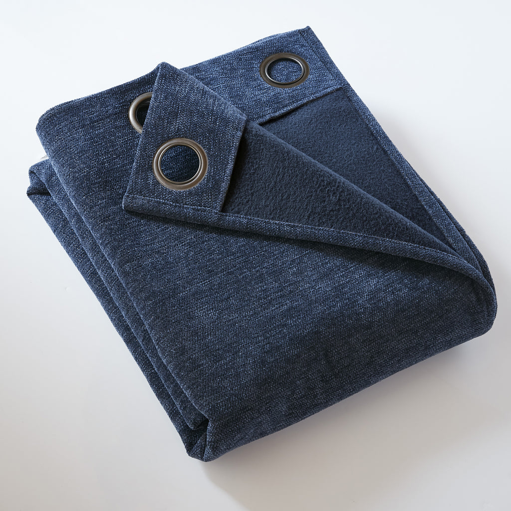 Blackout Curtain + Fleece - Polyester - Bjorn - Midnight