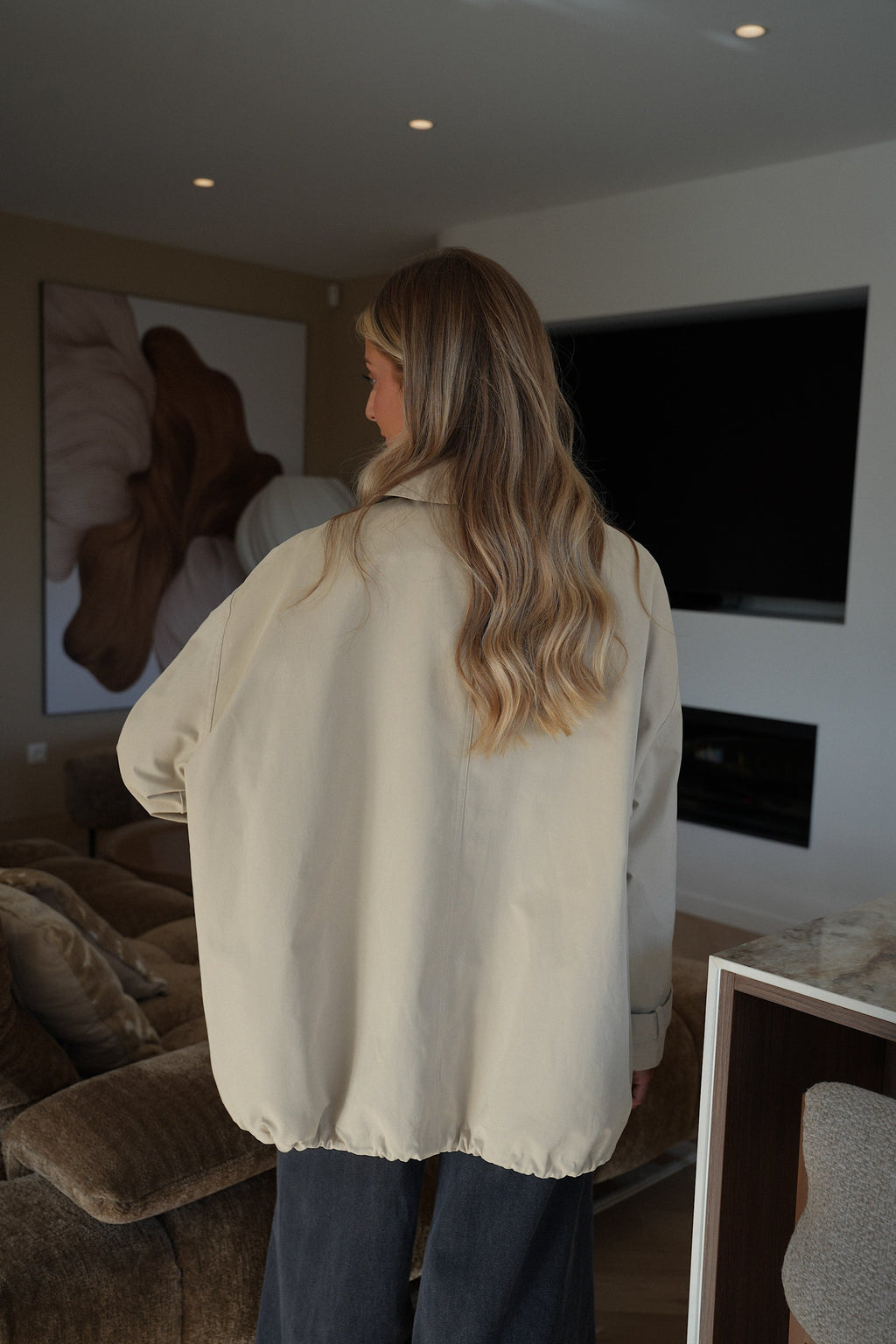 Trench Oversize Diana - Beige