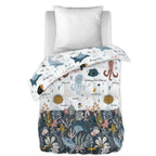 Funda Nórdica Estampada - Algodón Estampado - Octopia
