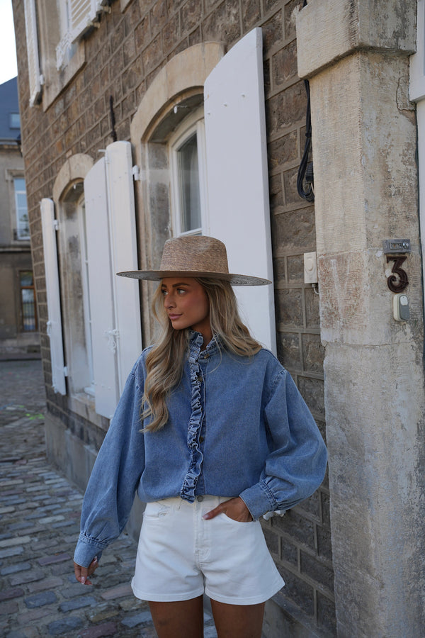 Chemise En Jean Malory - Bleue