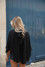 Blusa Lucía Fluida - Negro