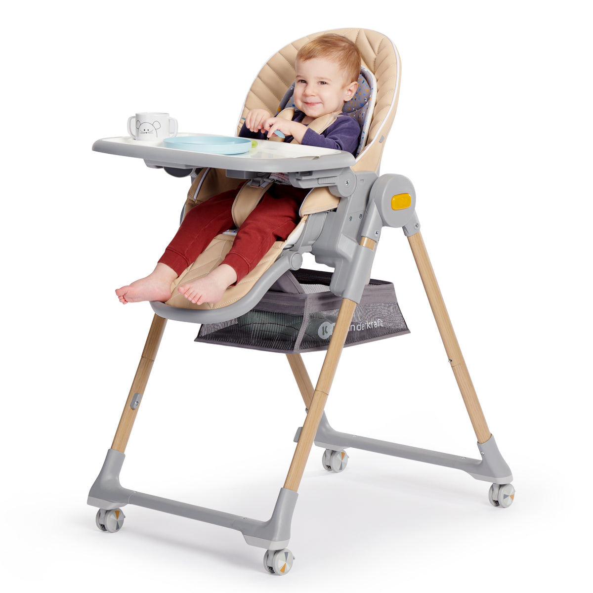 Lastree Wooden High Chair