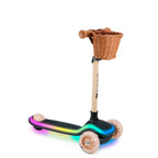 Trottinette À Trois Roues À Led Raket Beige