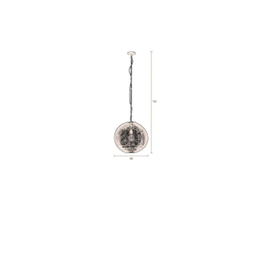 Meezan M - Pendant Light - Iron - Black