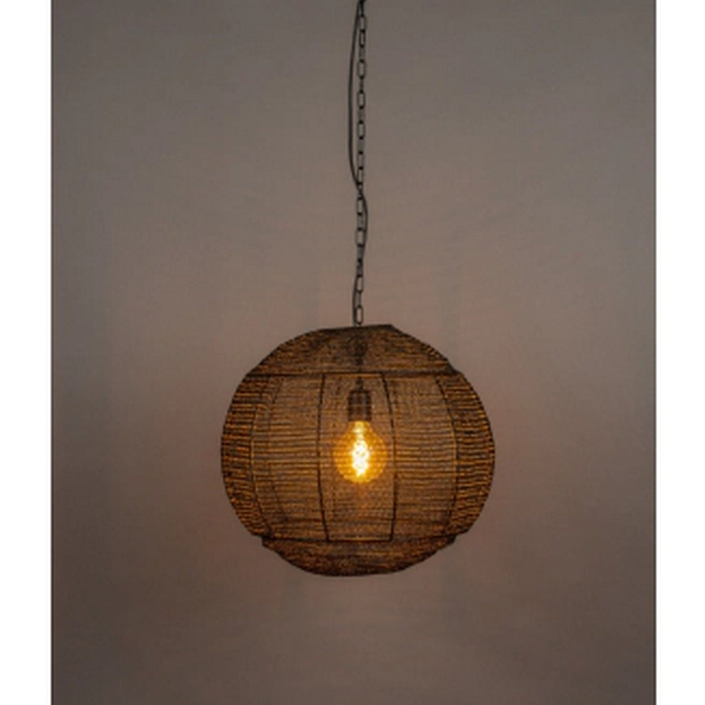 Meezan M - Pendant Light - Iron - Black
