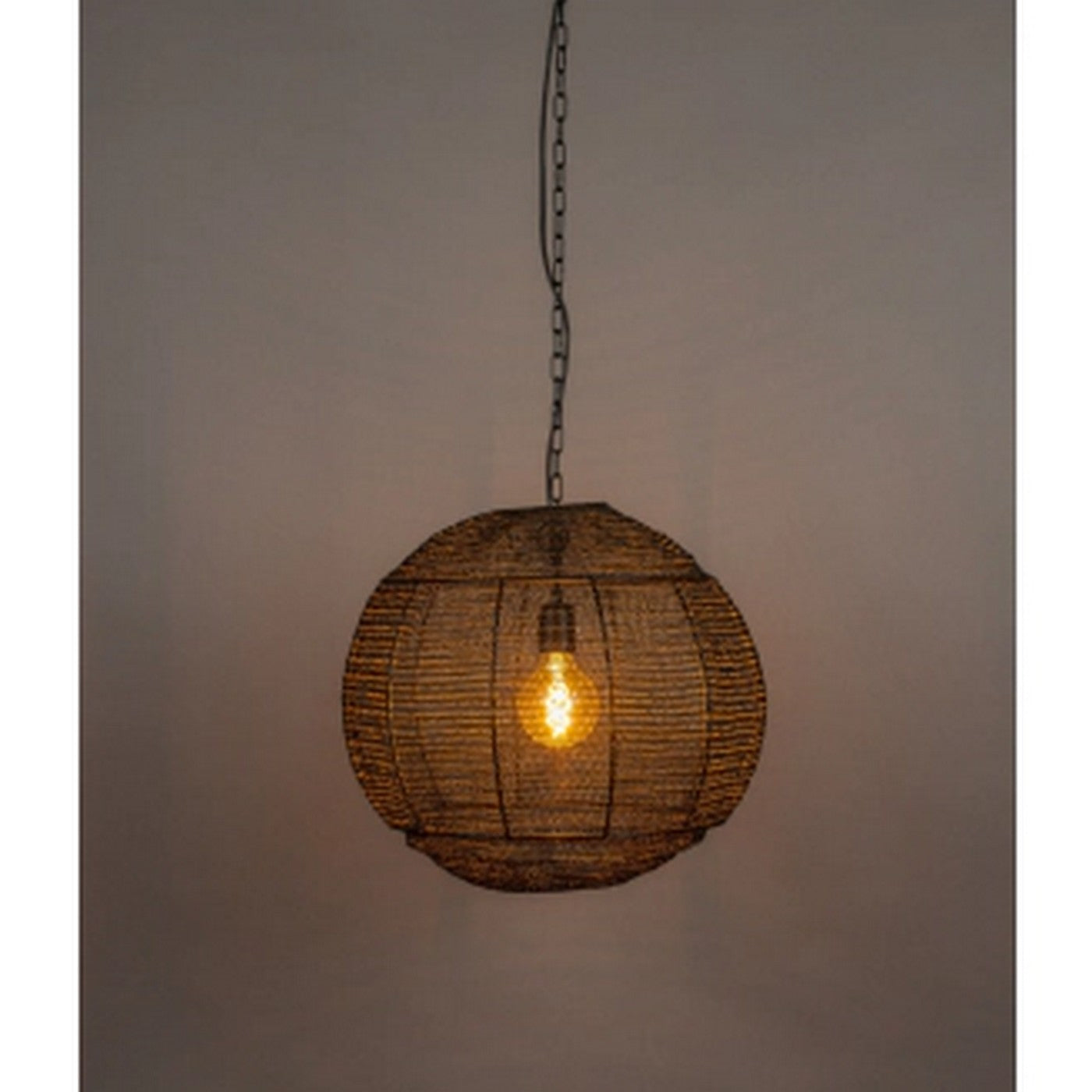 Meezan M - Pendant Light - Iron - Black