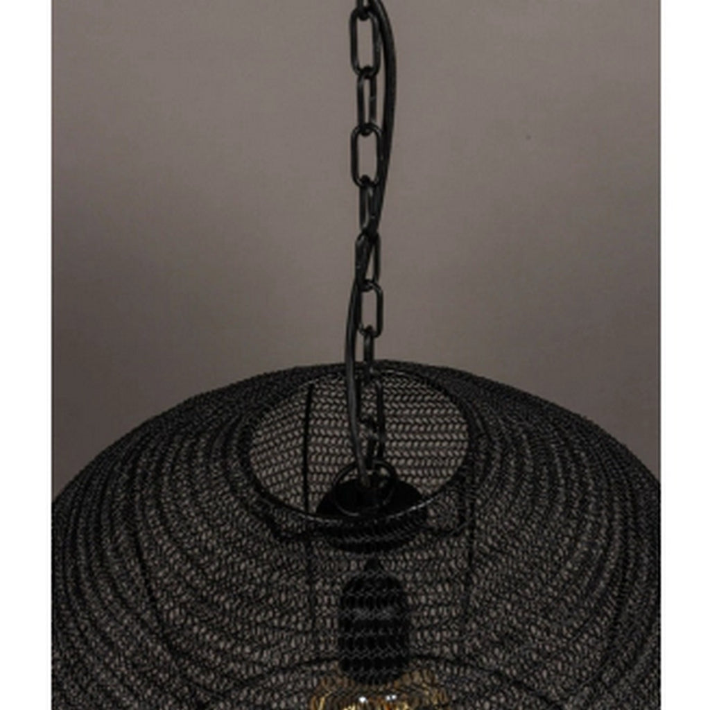 Meezan M - Pendant Light - Iron - Black