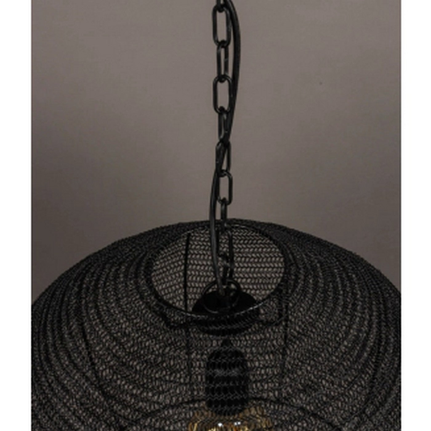 Meezan M - Pendant Light - Iron - Black