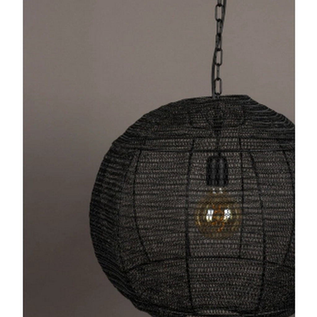 Meezan M - Pendant Light - Iron - Black