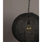 Meezan M - Pendant Light - Iron - Black