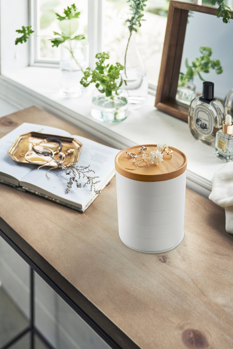 5-Level Jewellery Box - Tosca - White