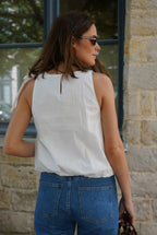 White Archibald Balloon Top
