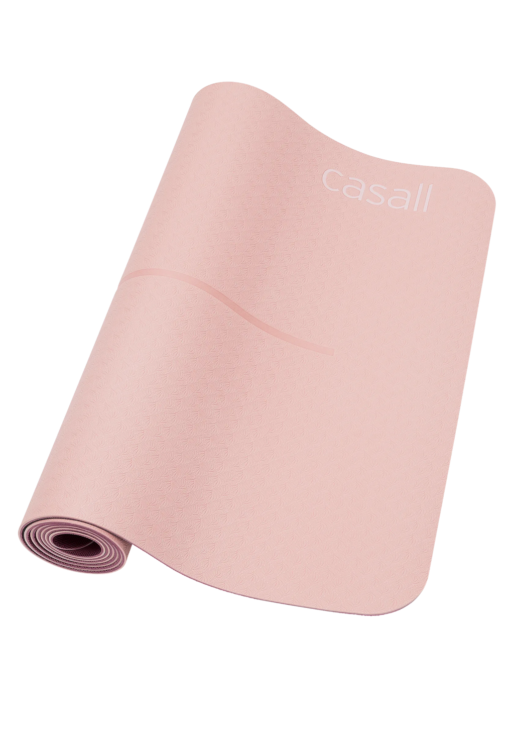 Yoga Mat Position 4Mm - Light Pink/Pink
