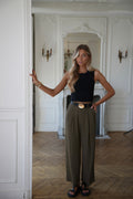 Pantalon Fluide Salomé - Kaki