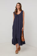 Robe - Marine - Femme